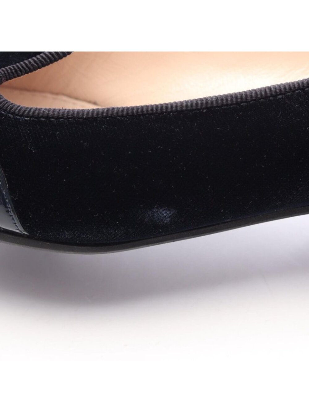 Miu Miu Bijou Black Flat Shoes - Picture 15 of 16